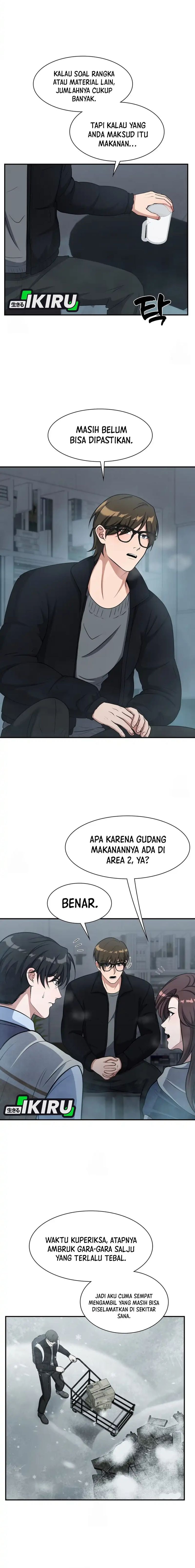Halaman 8 dari Office Worker in the Ice Age Apocalypse Chapter 22
