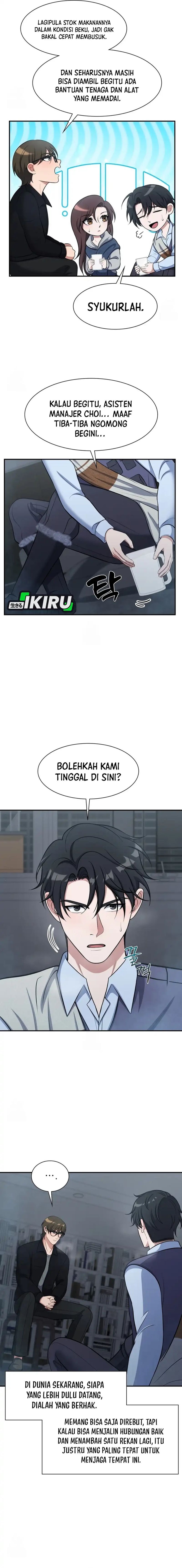 Halaman 9 dari Office Worker in the Ice Age Apocalypse Chapter 22