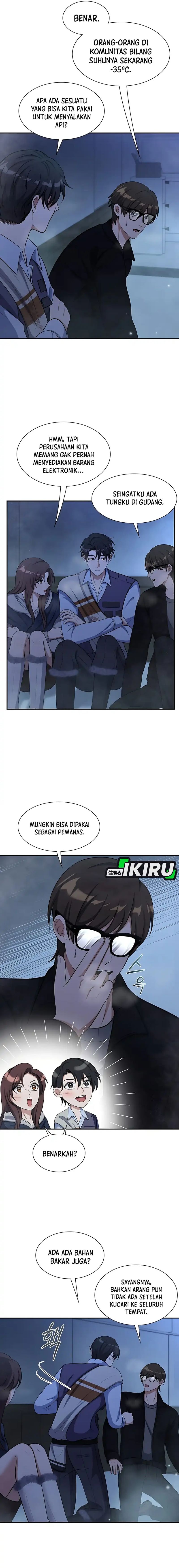 Halaman 2 dari Office Worker in the Ice Age Apocalypse Chapter 23