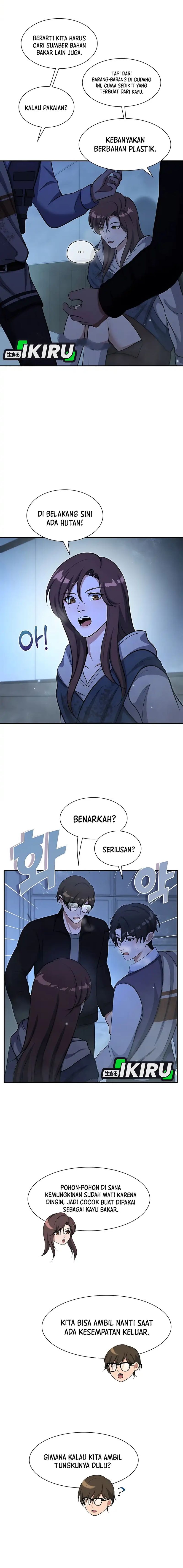 Halaman 3 dari Office Worker in the Ice Age Apocalypse Chapter 23