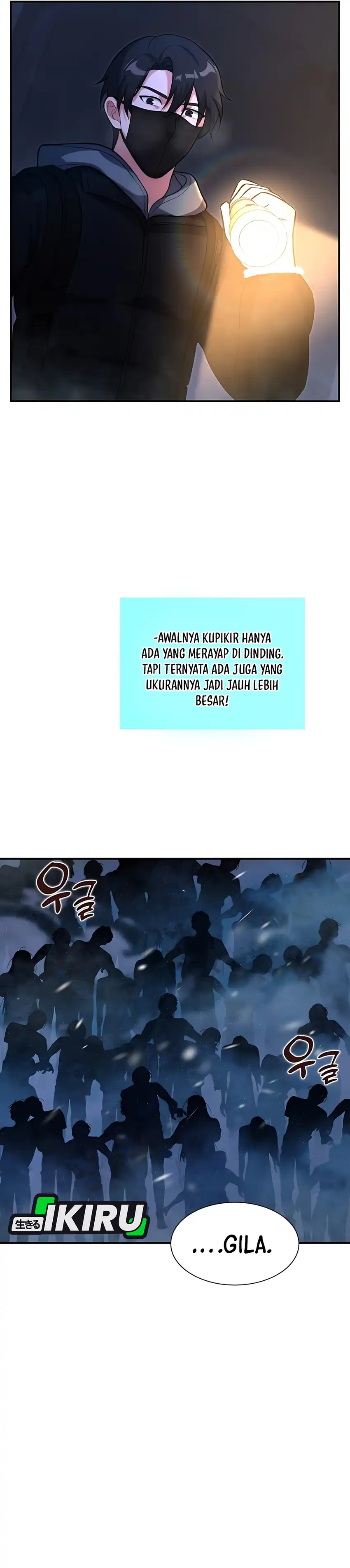Halaman 22 dari Office Worker in the Ice Age Apocalypse Chapter 25