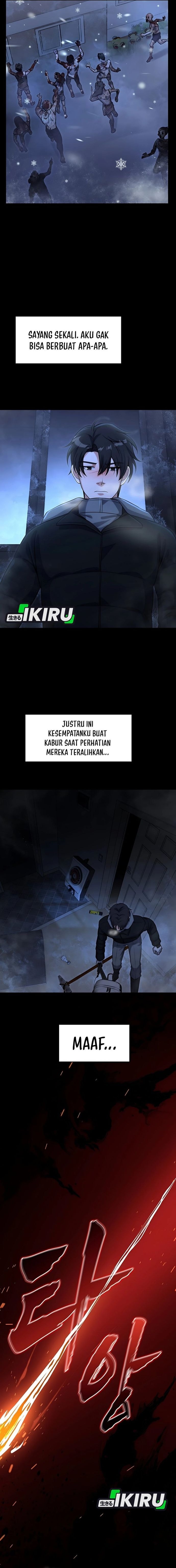Halaman 16 dari Office Worker in the Ice Age Apocalypse Chapter 26