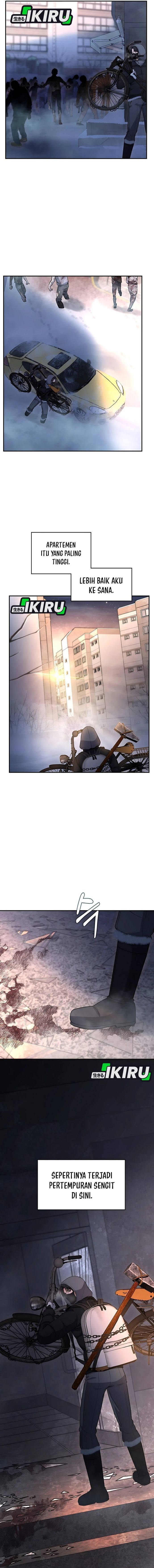 Halaman 9 dari Office Worker in the Ice Age Apocalypse Chapter 26