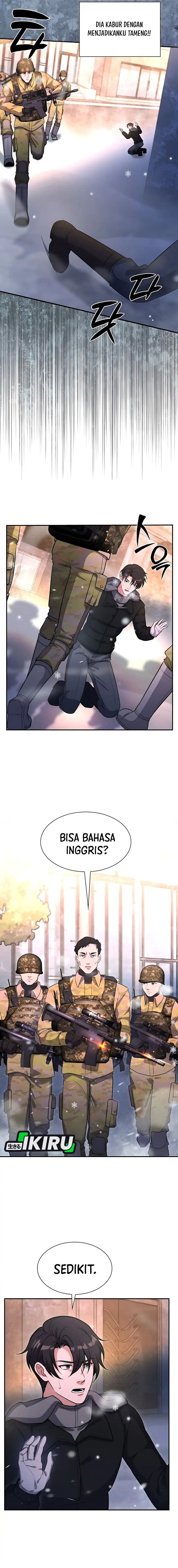 Halaman 19 dari Office Worker in the Ice Age Apocalypse Chapter 28
