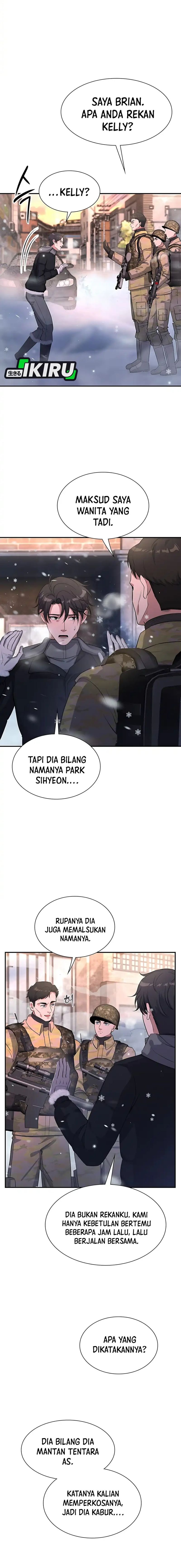 Halaman 20 dari Office Worker in the Ice Age Apocalypse Chapter 28