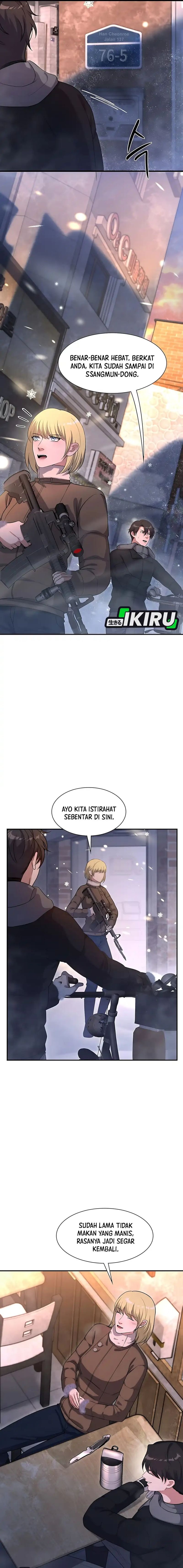 Halaman 7 dari Office Worker in the Ice Age Apocalypse Chapter 28