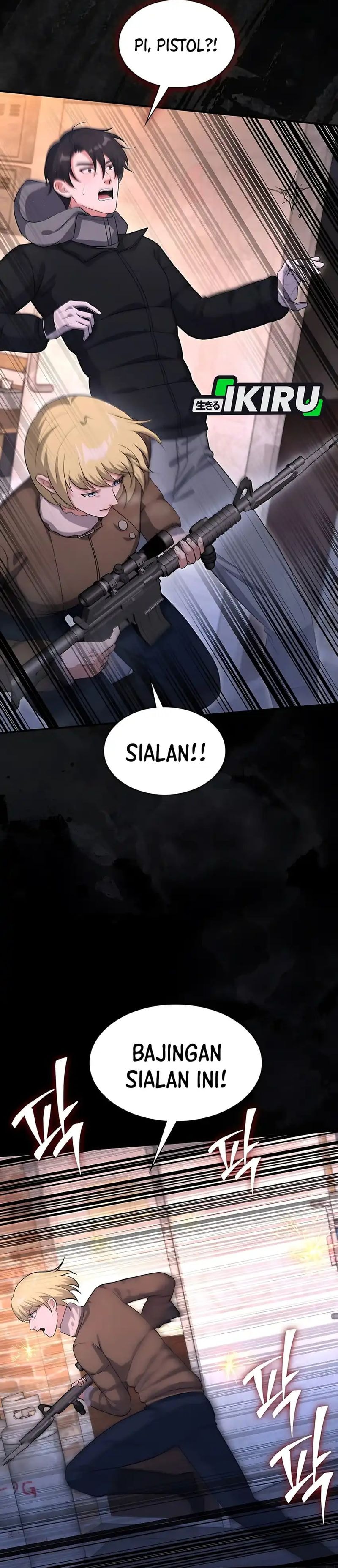 Halaman 9 dari Office Worker in the Ice Age Apocalypse Chapter 28