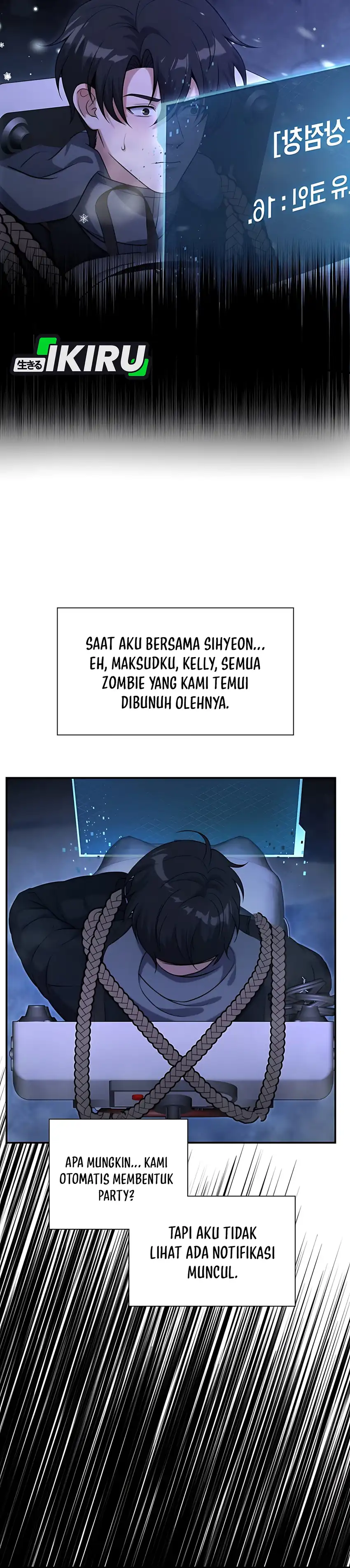 Halaman 10 dari Office Worker in the Ice Age Apocalypse Chapter 29