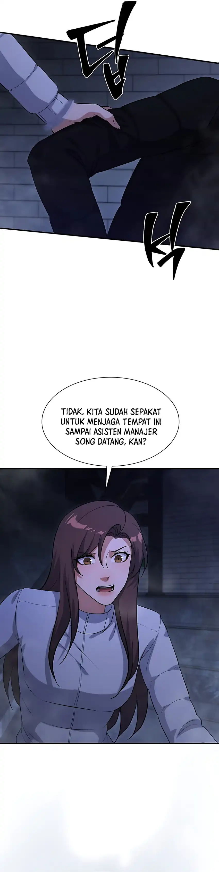 Halaman 23 dari Office Worker in the Ice Age Apocalypse Chapter 29