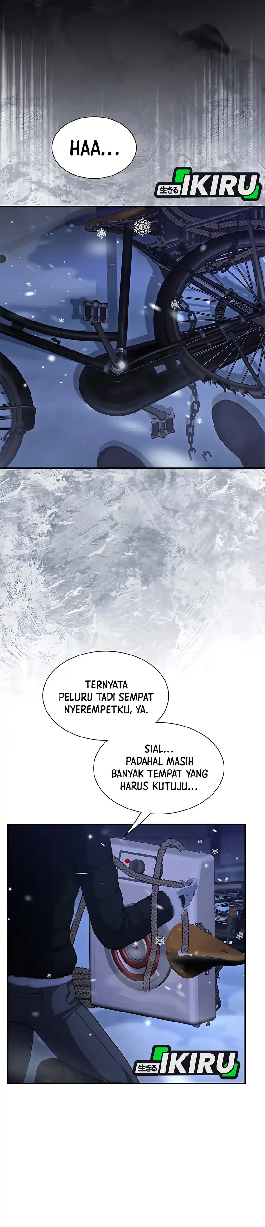 Halaman 7 dari Office Worker in the Ice Age Apocalypse Chapter 29