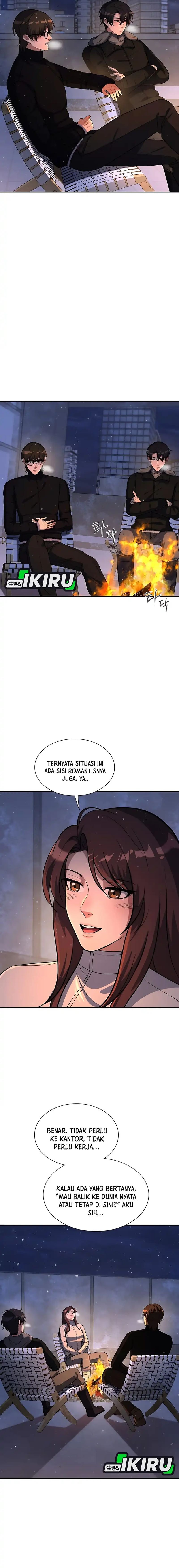 Halaman 15 dari Office Worker in the Ice Age Apocalypse Chapter 30