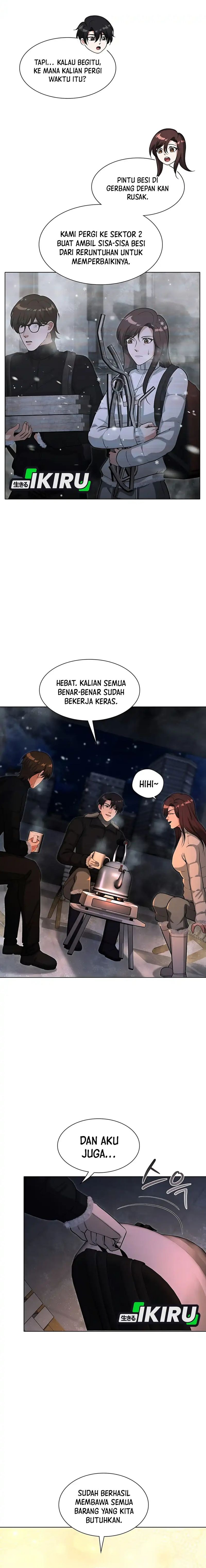 Halaman 7 dari Office Worker in the Ice Age Apocalypse Chapter 30