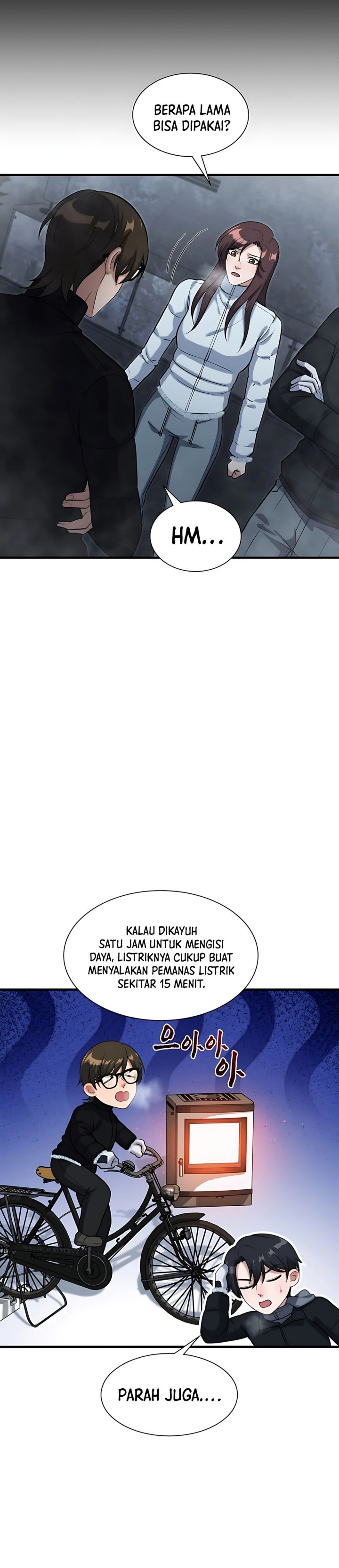 Halaman 23 dari Office Worker in the Ice Age Apocalypse Chapter 31