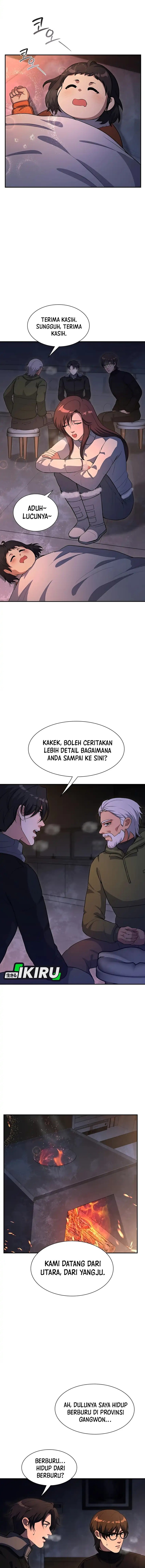 Halaman 11 dari Office Worker in the Ice Age Apocalypse Chapter 32