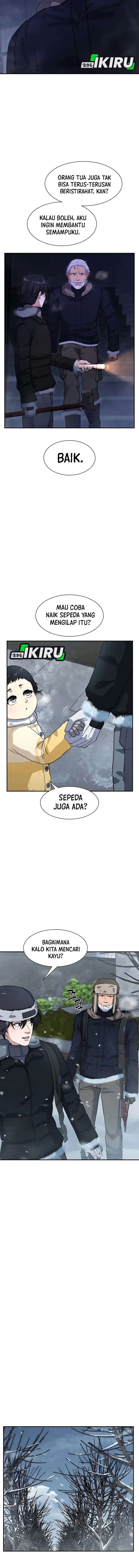 Halaman 15 dari Office Worker in the Ice Age Apocalypse Chapter 32