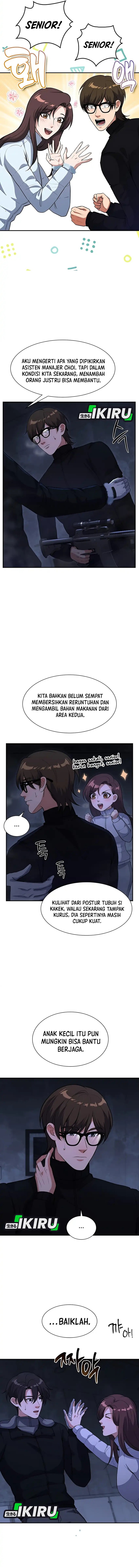 Halaman 8 dari Office Worker in the Ice Age Apocalypse Chapter 32