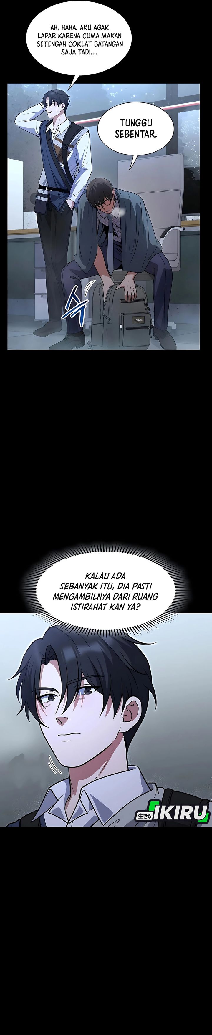 Halaman 19 dari Office Worker in the Ice Age Apocalypse Chapter 4