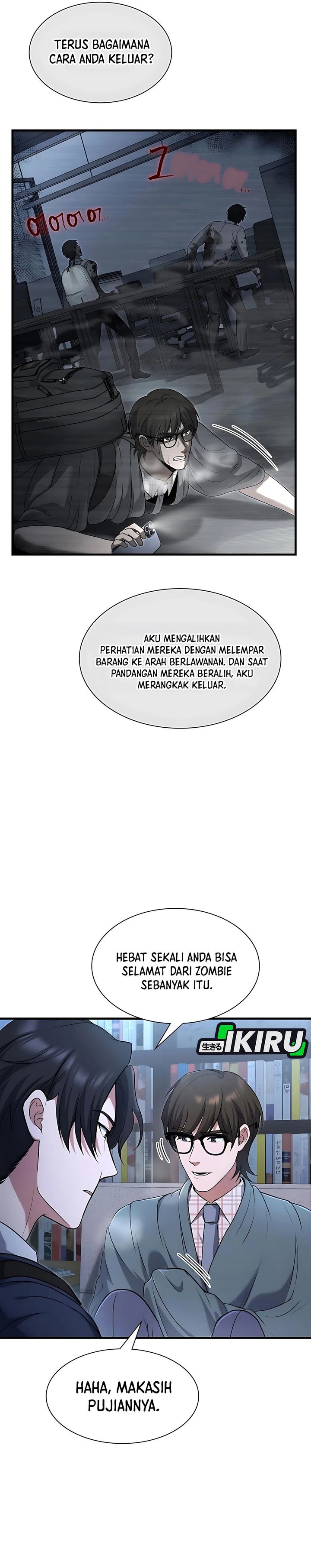Halaman 26 dari Office Worker in the Ice Age Apocalypse Chapter 4