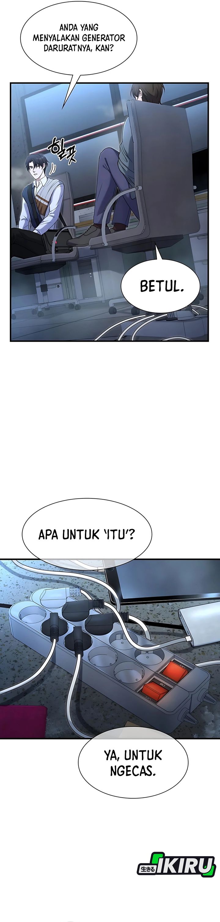 Halaman 27 dari Office Worker in the Ice Age Apocalypse Chapter 4