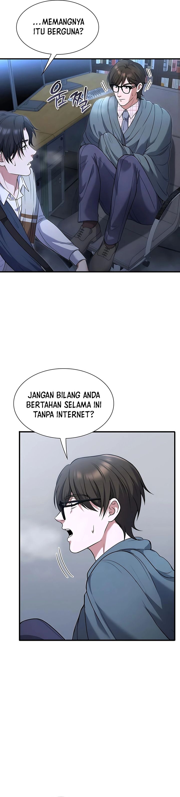 Halaman 28 dari Office Worker in the Ice Age Apocalypse Chapter 4