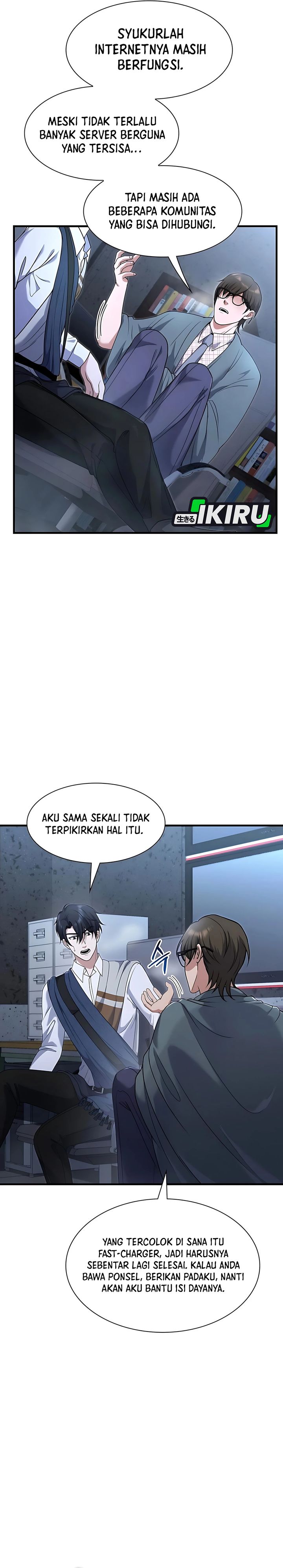 Halaman 30 dari Office Worker in the Ice Age Apocalypse Chapter 4