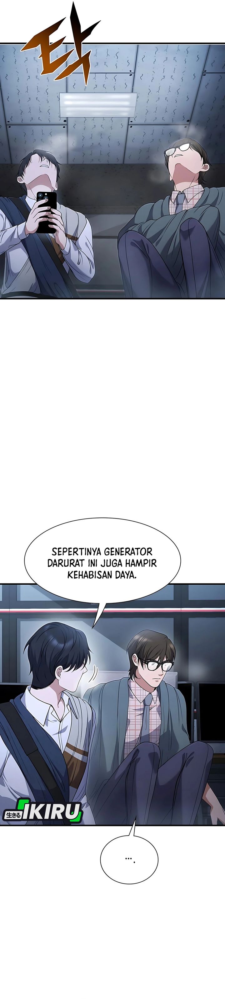 Halaman 33 dari Office Worker in the Ice Age Apocalypse Chapter 4