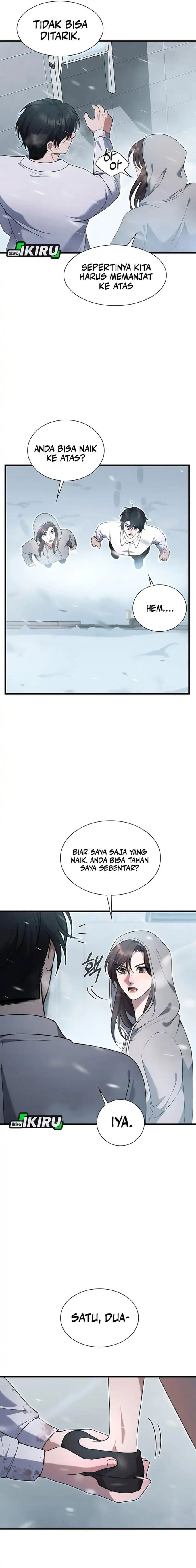 Halaman 15 dari Office Worker in the Ice Age Apocalypse Chapter 9
