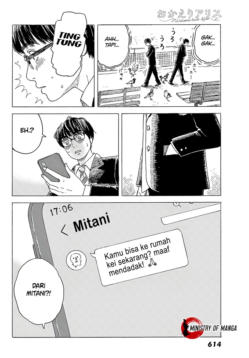 Halaman 31 dari Okaeri Alice Chapter 10