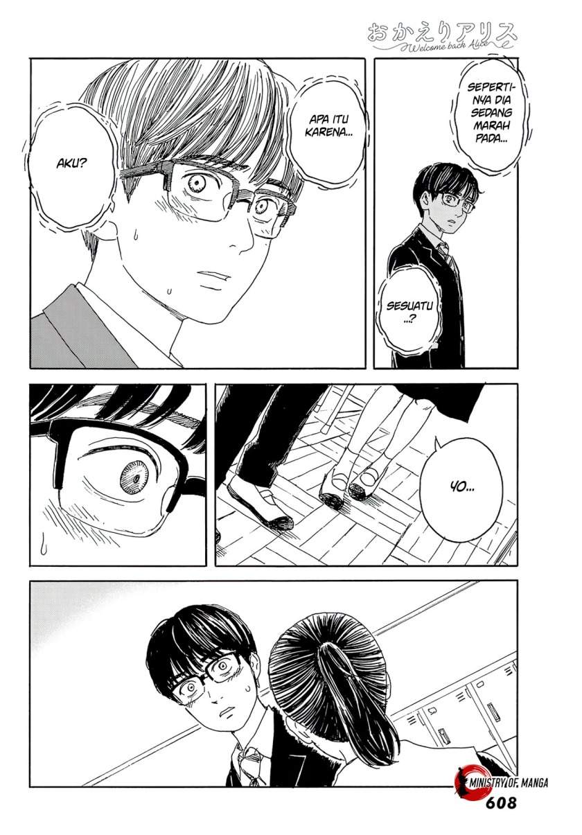 Halaman 29 dari Okaeri Alice Chapter 12