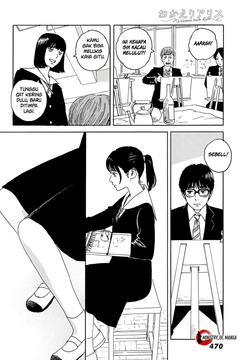 Halaman 15 dari Okaeri Alice Chapter 13