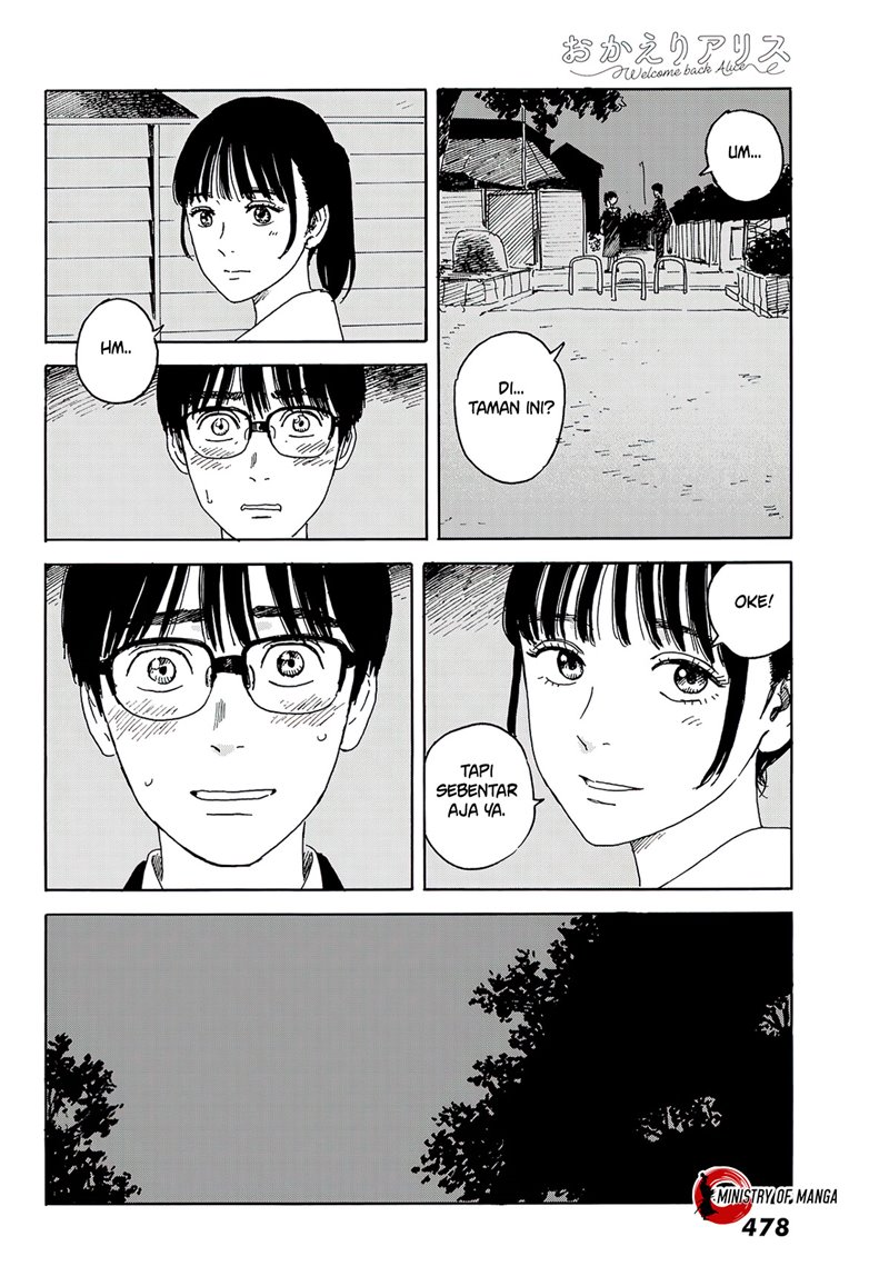 Halaman 23 dari Okaeri Alice Chapter 13
