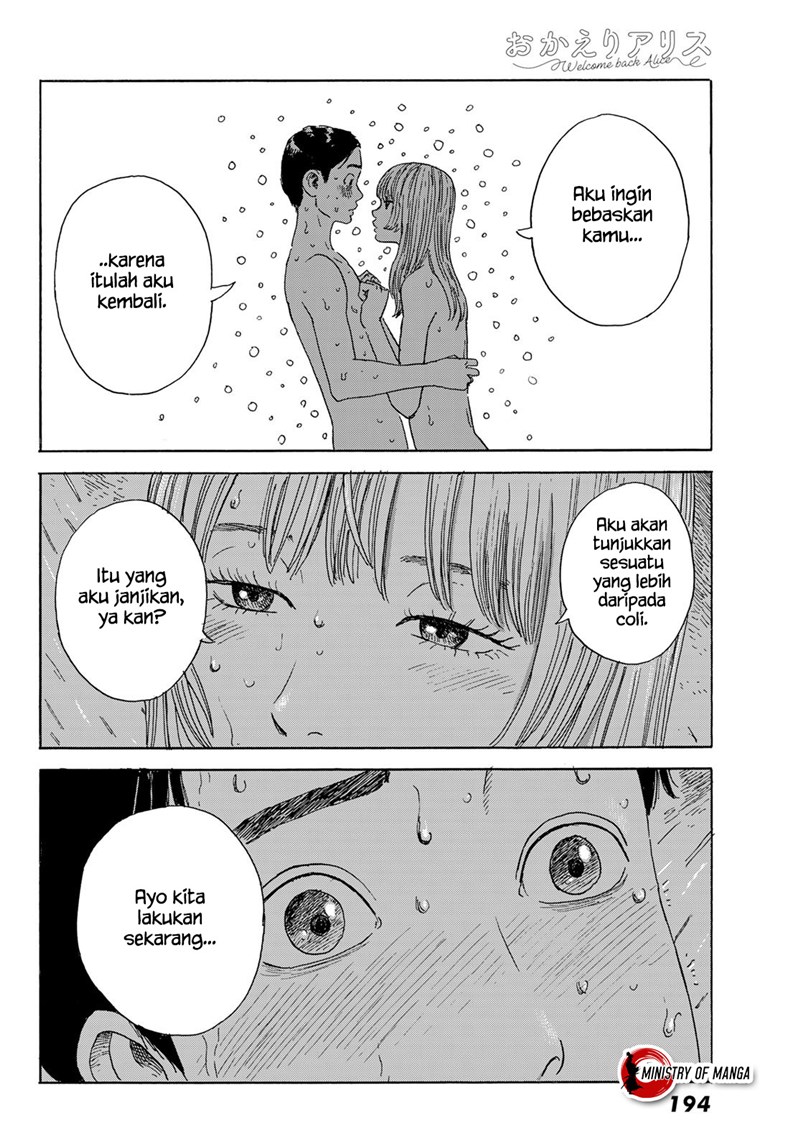 Halaman 10 dari Okaeri Alice Chapter 18
