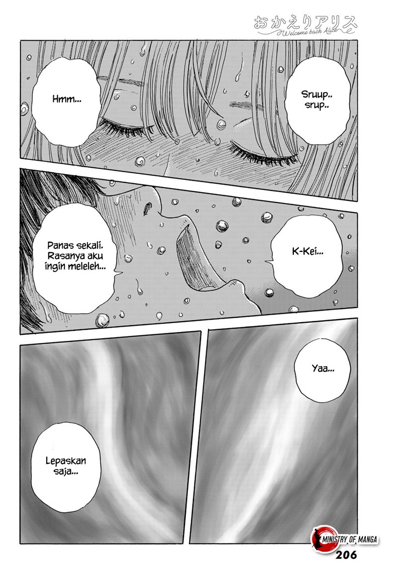 Halaman 22 dari Okaeri Alice Chapter 18