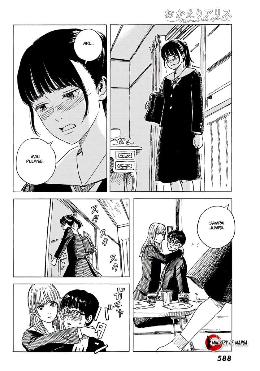 Halaman 23 dari Okaeri Alice Chapter 5