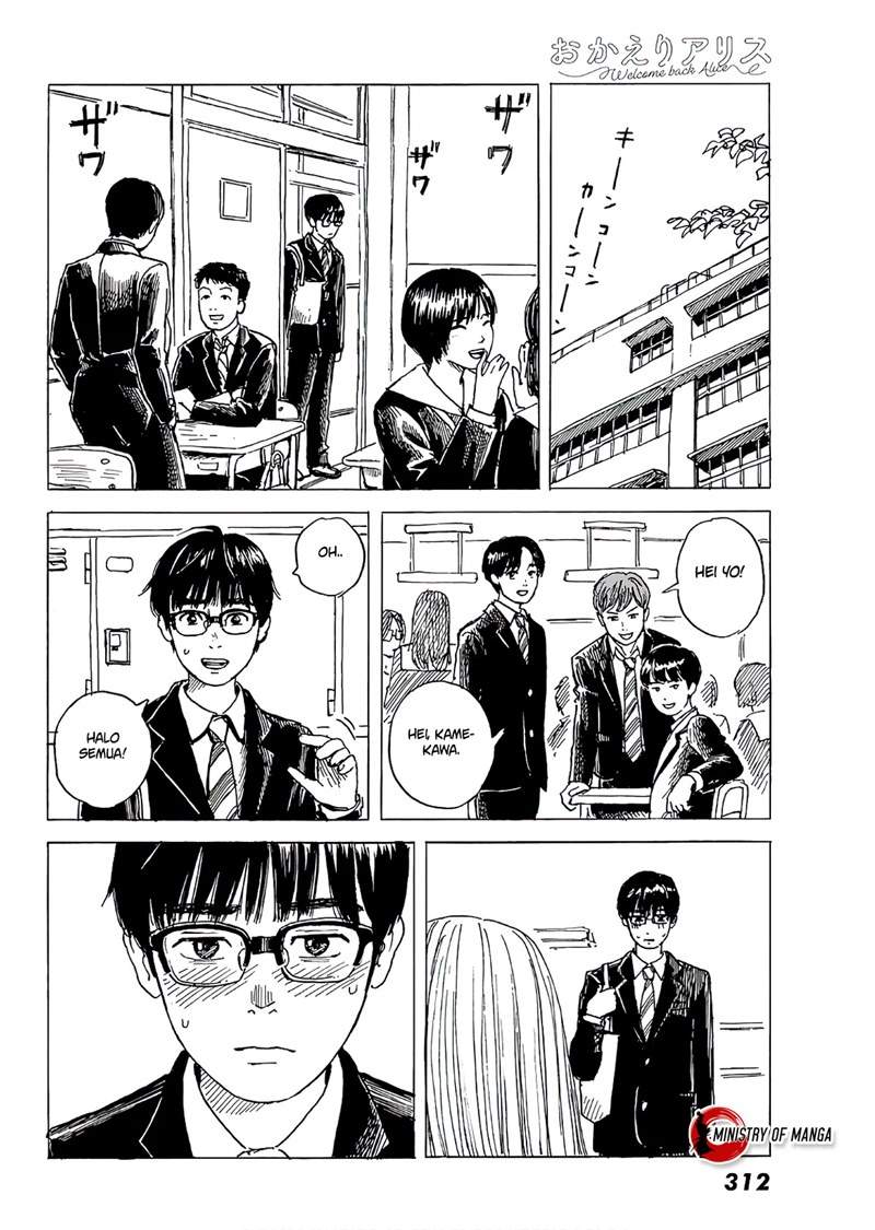 Halaman 11 dari Okaeri Alice Chapter 6