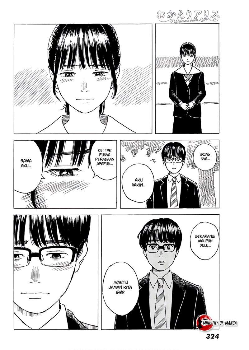 Halaman 23 dari Okaeri Alice Chapter 6