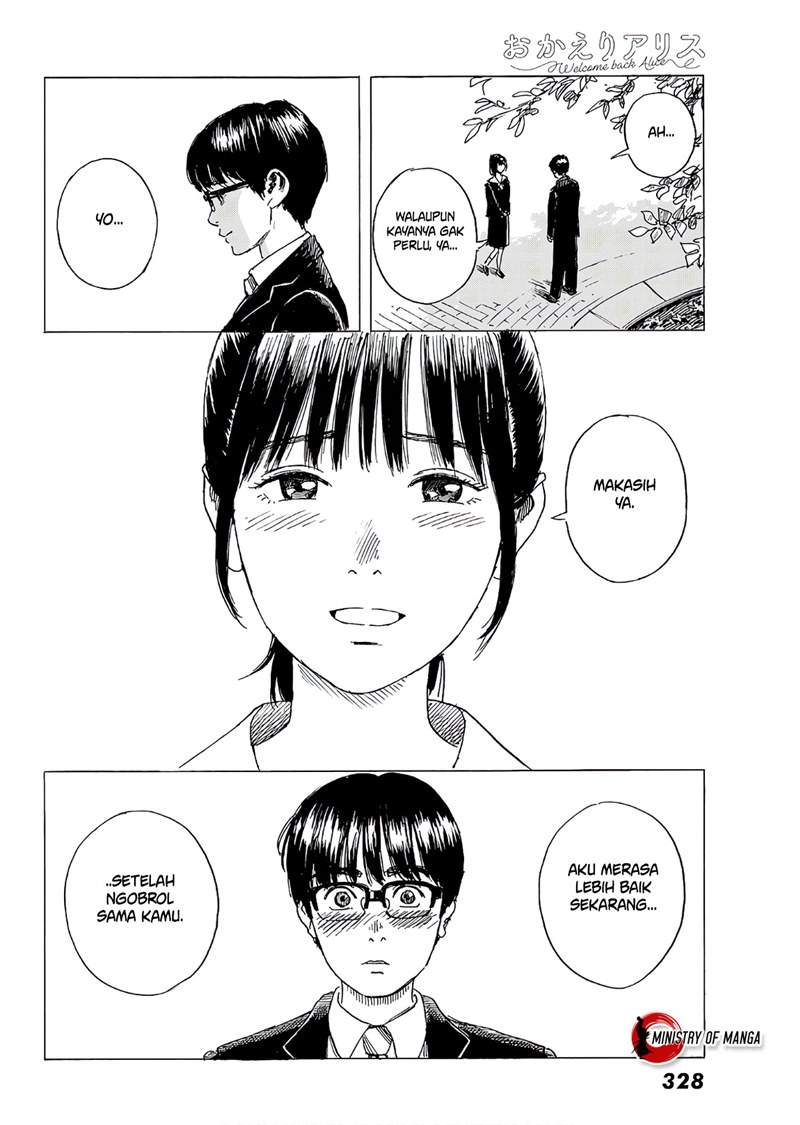 Halaman 27 dari Okaeri Alice Chapter 6