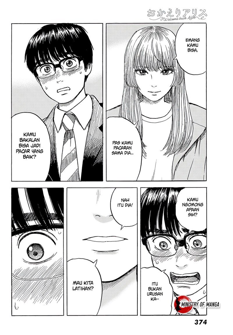 Halaman 27 dari Okaeri Alice Chapter 8