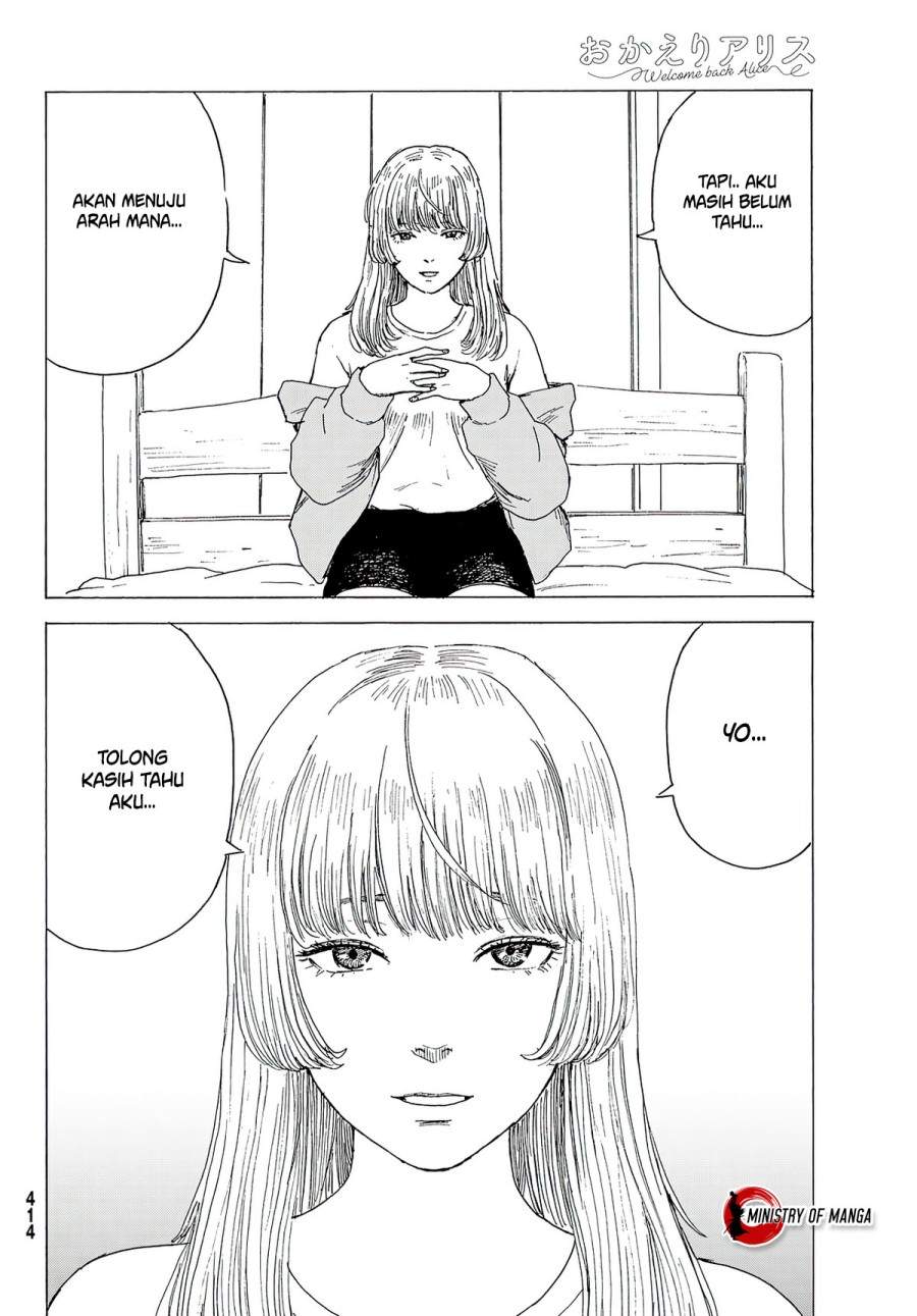 Halaman 11 dari Okaeri Alice Chapter 9