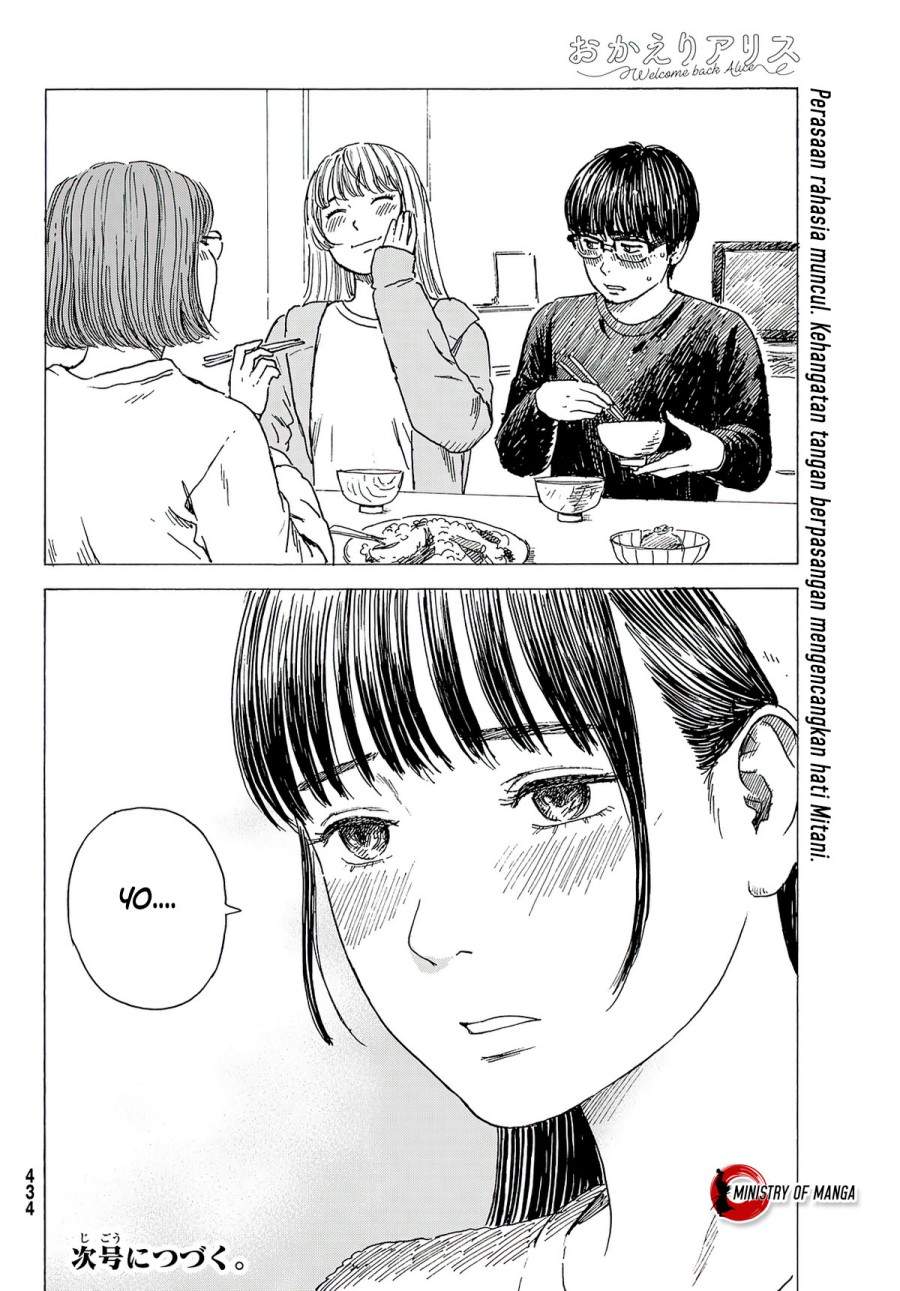 Halaman 31 dari Okaeri Alice Chapter 9