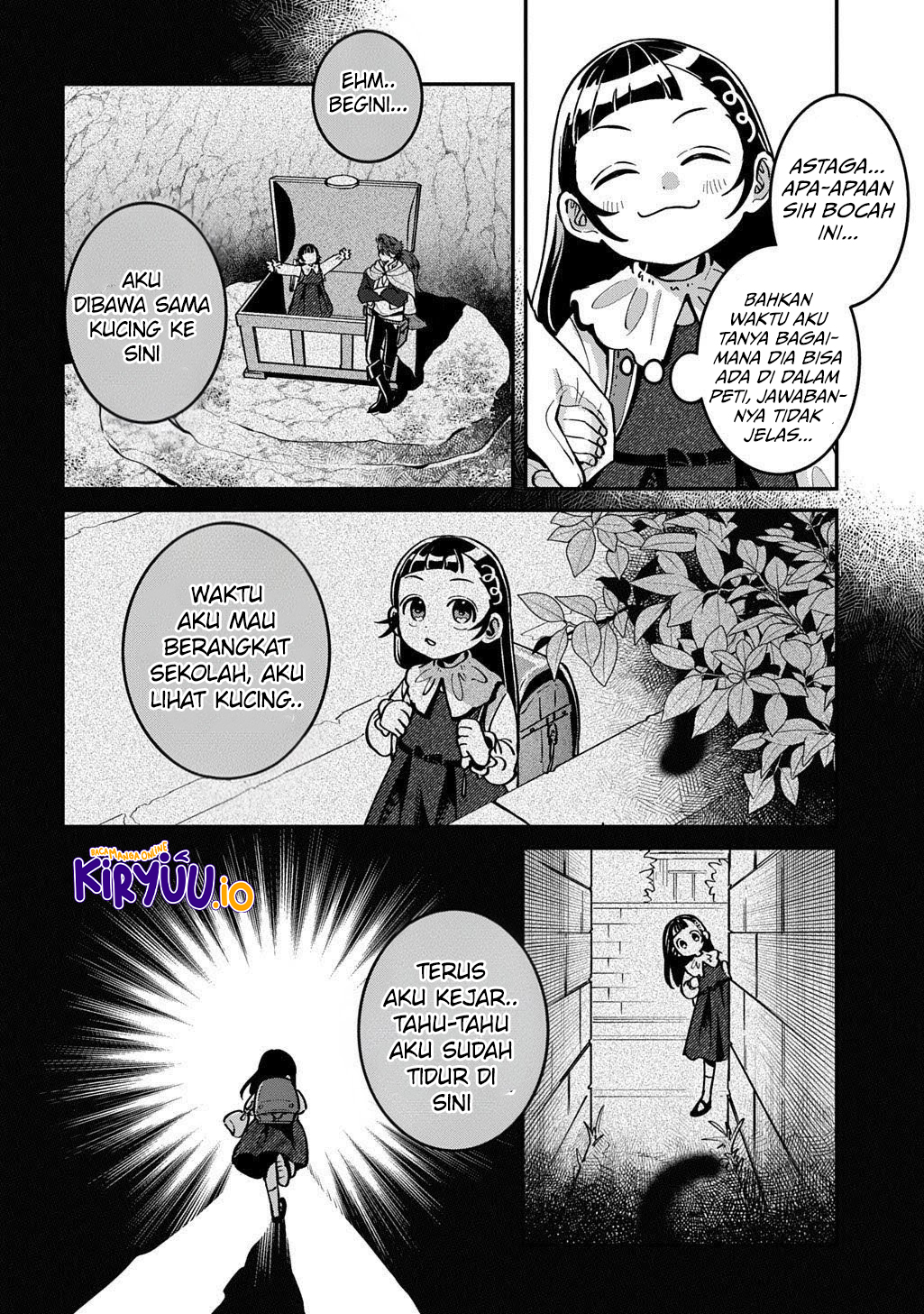 Halaman 14 dari Okami To Randoseru ~Kyu Saishuka To Tensei Musume No Danjon Gohan~ Chapter 1