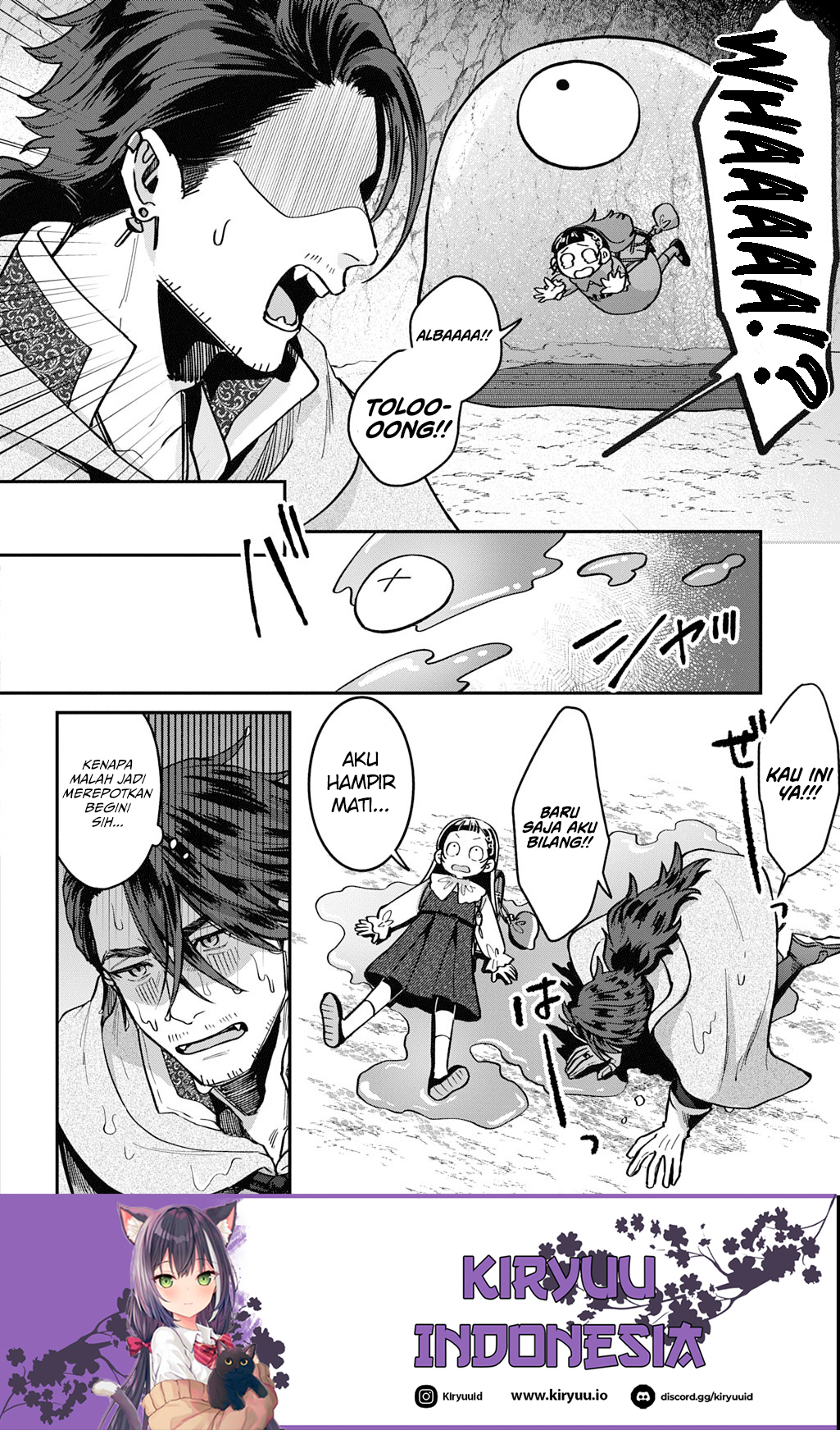 Halaman 16 dari Okami To Randoseru ~Kyu Saishuka To Tensei Musume No Danjon Gohan~ Chapter 1