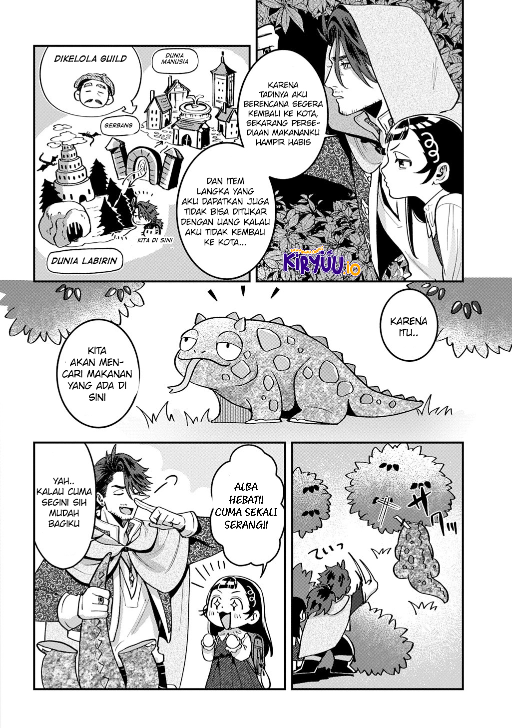 Halaman 24 dari Okami To Randoseru ~Kyu Saishuka To Tensei Musume No Danjon Gohan~ Chapter 1