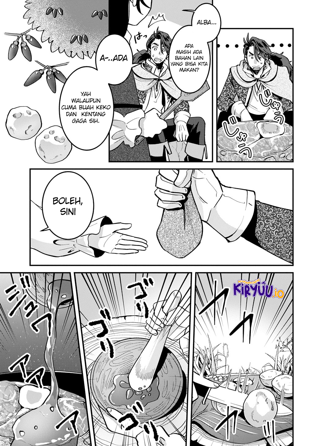 Halaman 29 dari Okami To Randoseru ~Kyu Saishuka To Tensei Musume No Danjon Gohan~ Chapter 1