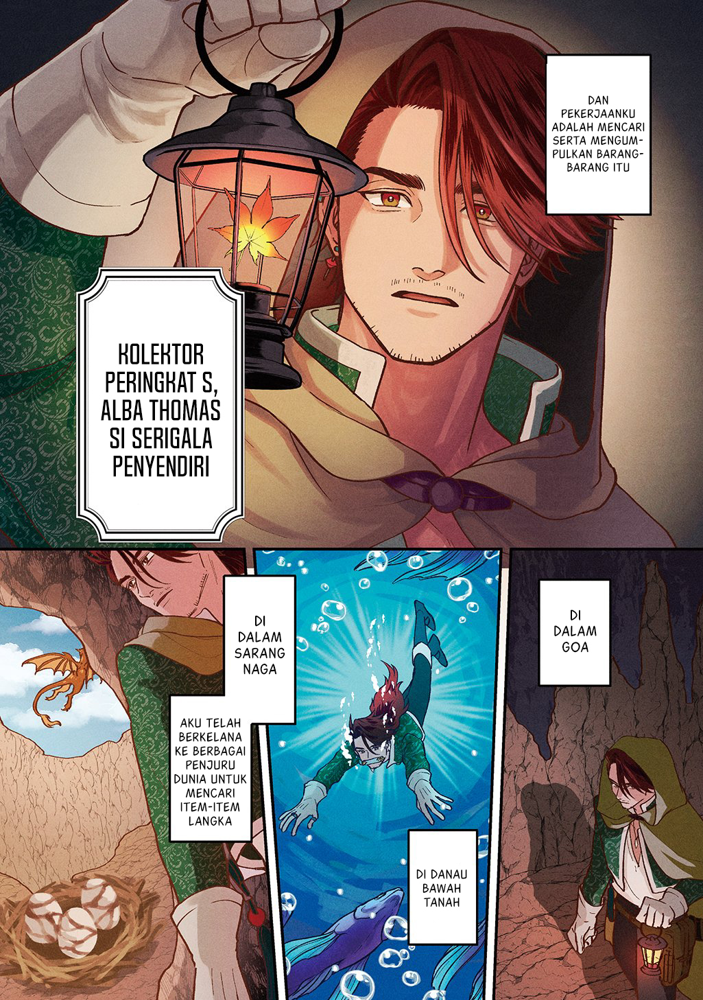 Halaman 3 dari Okami To Randoseru ~Kyu Saishuka To Tensei Musume No Danjon Gohan~ Chapter 1