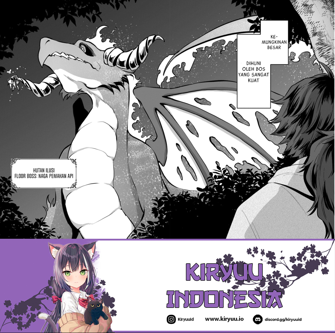 Halaman 36 dari Okami To Randoseru ~Kyu Saishuka To Tensei Musume No Danjon Gohan~ Chapter 1