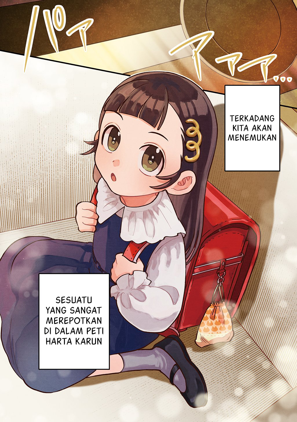 Halaman 5 dari Okami To Randoseru ~Kyu Saishuka To Tensei Musume No Danjon Gohan~ Chapter 1