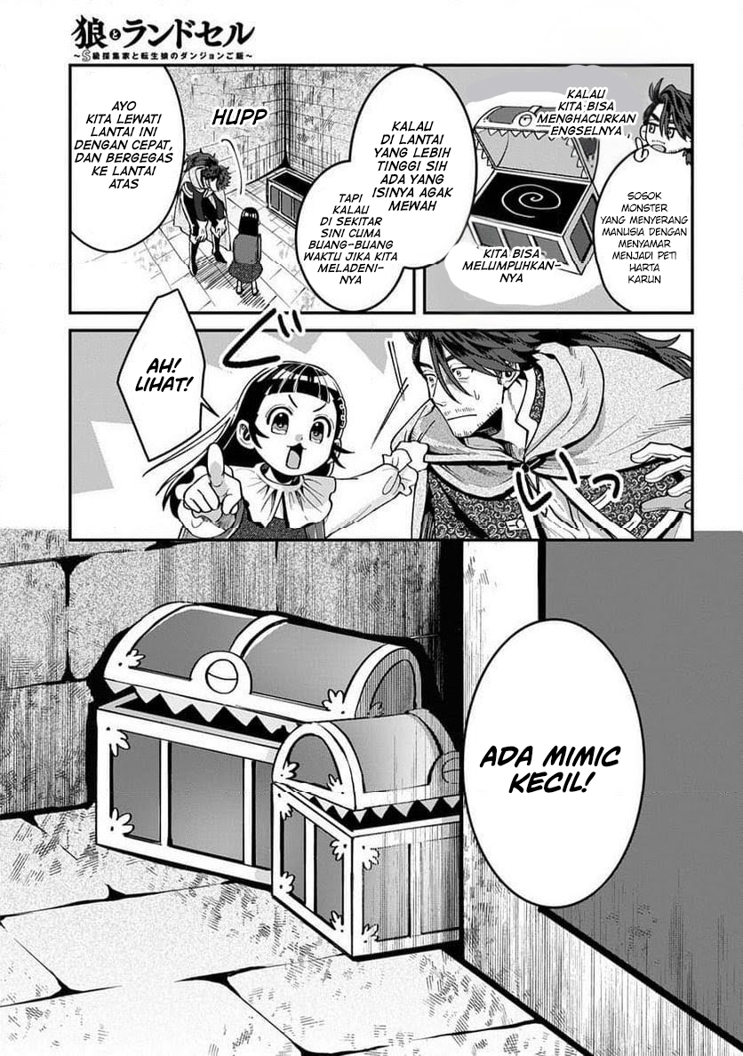 Halaman 18 dari Okami To Randoseru ~Kyu Saishuka To Tensei Musume No Danjon Gohan~ Chapter 2.1