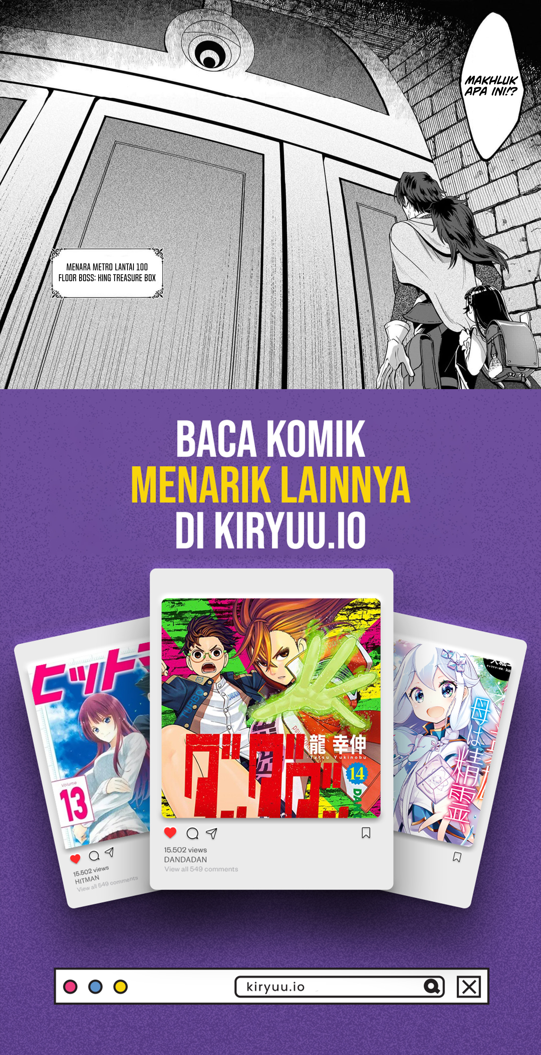 Halaman 27 dari Okami To Randoseru ~Kyu Saishuka To Tensei Musume No Danjon Gohan~ Chapter 2.1
