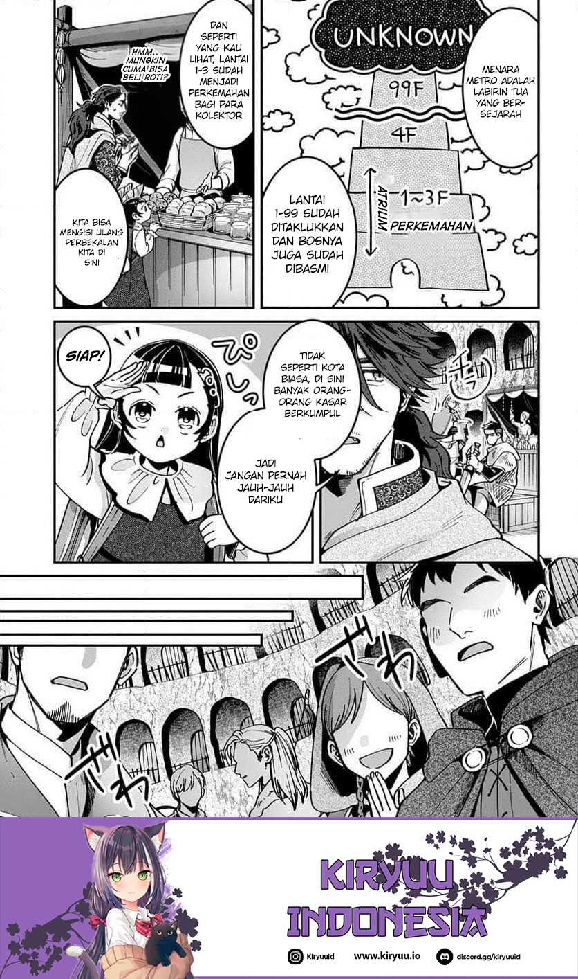 Halaman 6 dari Okami To Randoseru ~Kyu Saishuka To Tensei Musume No Danjon Gohan~ Chapter 2.1